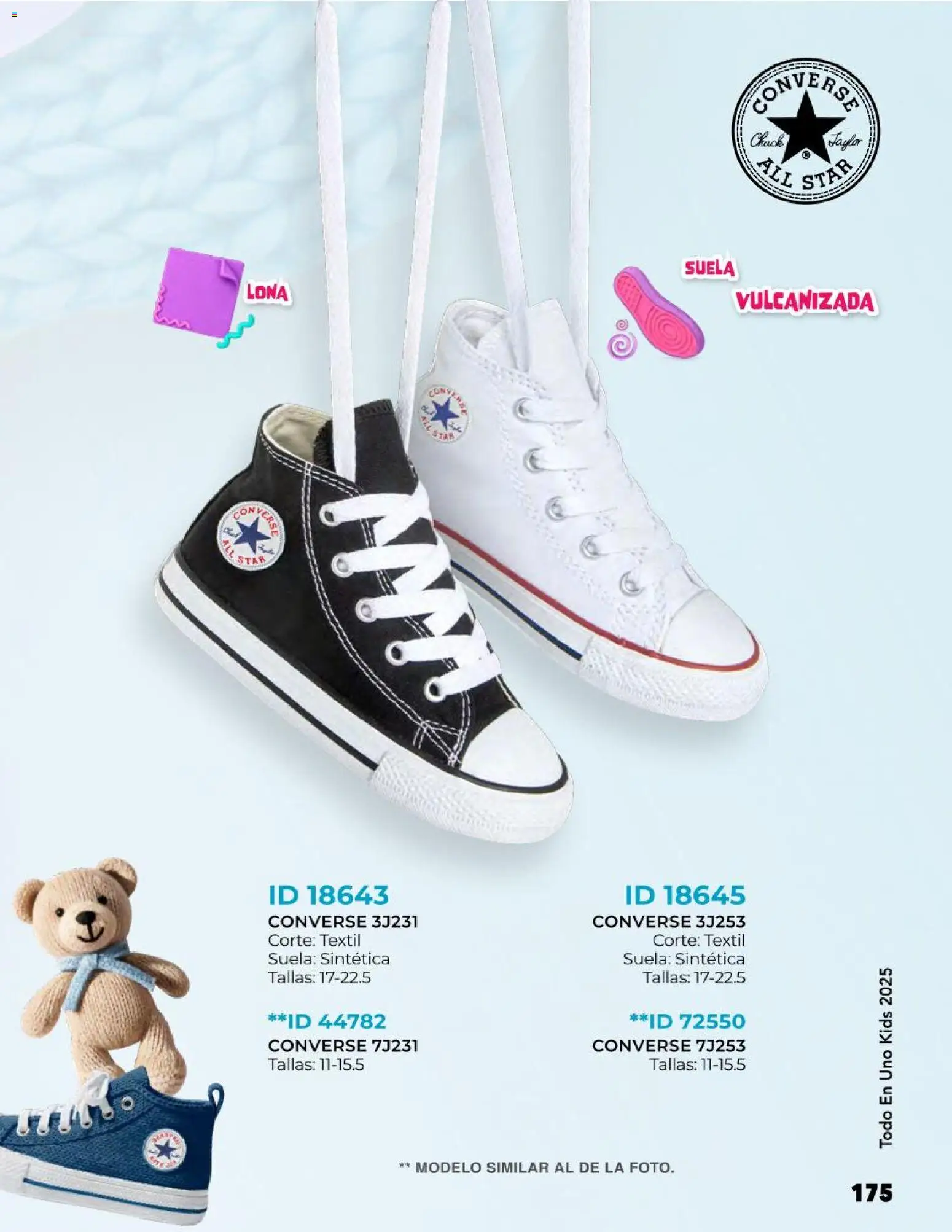 Nuevas ofertas de Price Shoes válidas en toda la República Mexicana desde el 27.10.2025. ¡Encuentra las mejores ofertas en Price Shoes catálogo Kids todo en uno! | Página: 175 | Productos: Lona