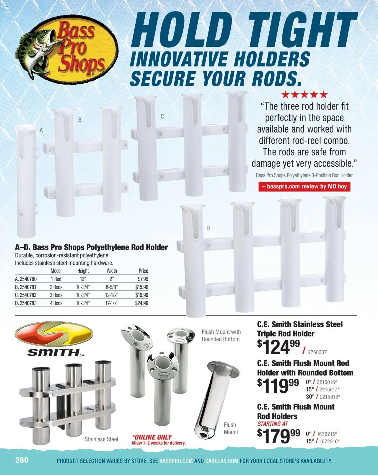 Cabela's Saltwater Specialist 25 - valid from 01.01.2025 | Page: 260 | Products: Safe, Rod