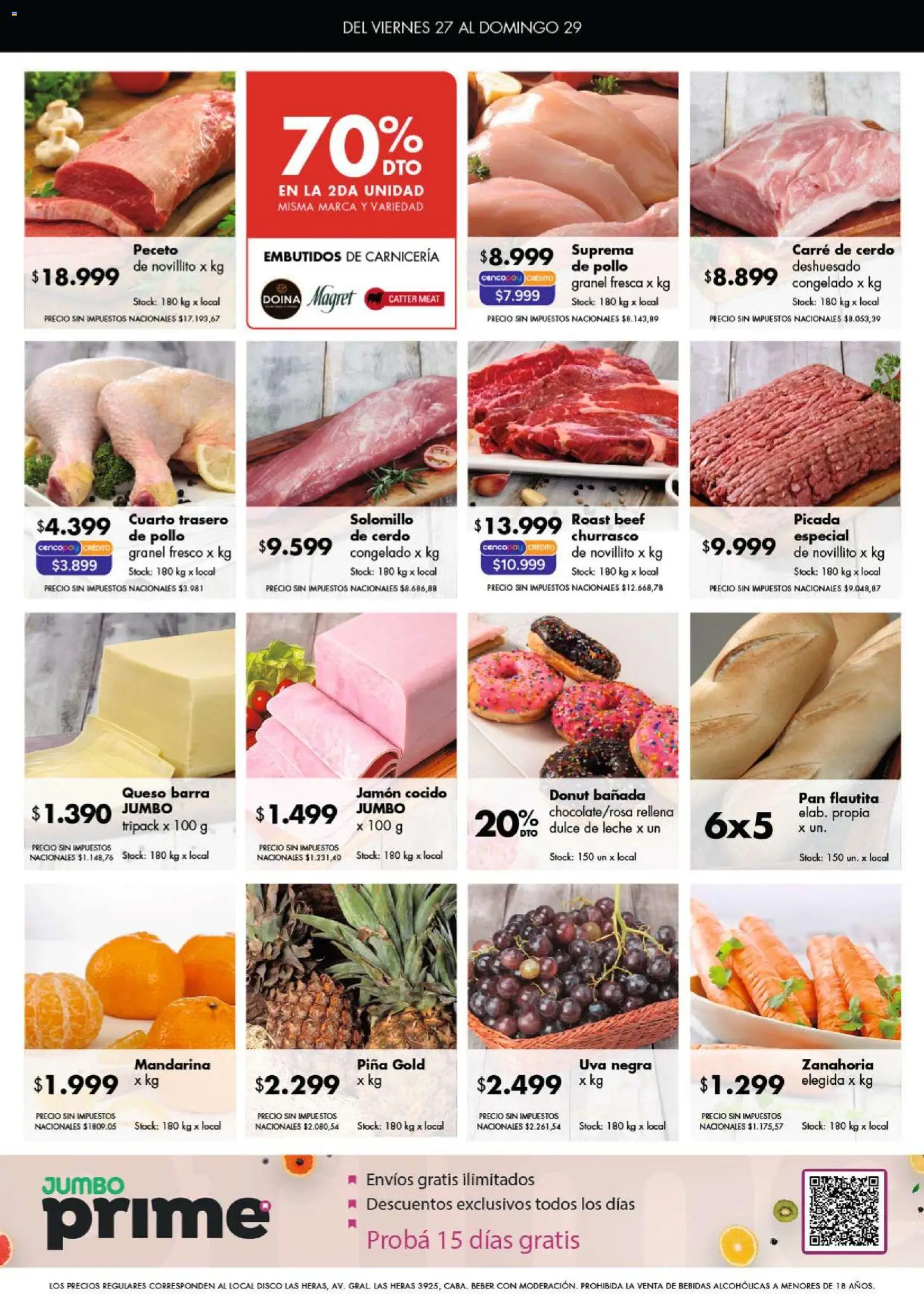 Disco ofertas │ válido desde el 27.03.2026 | Página: 8 | Productos: Leche, Uva, Pan, Zanahoria