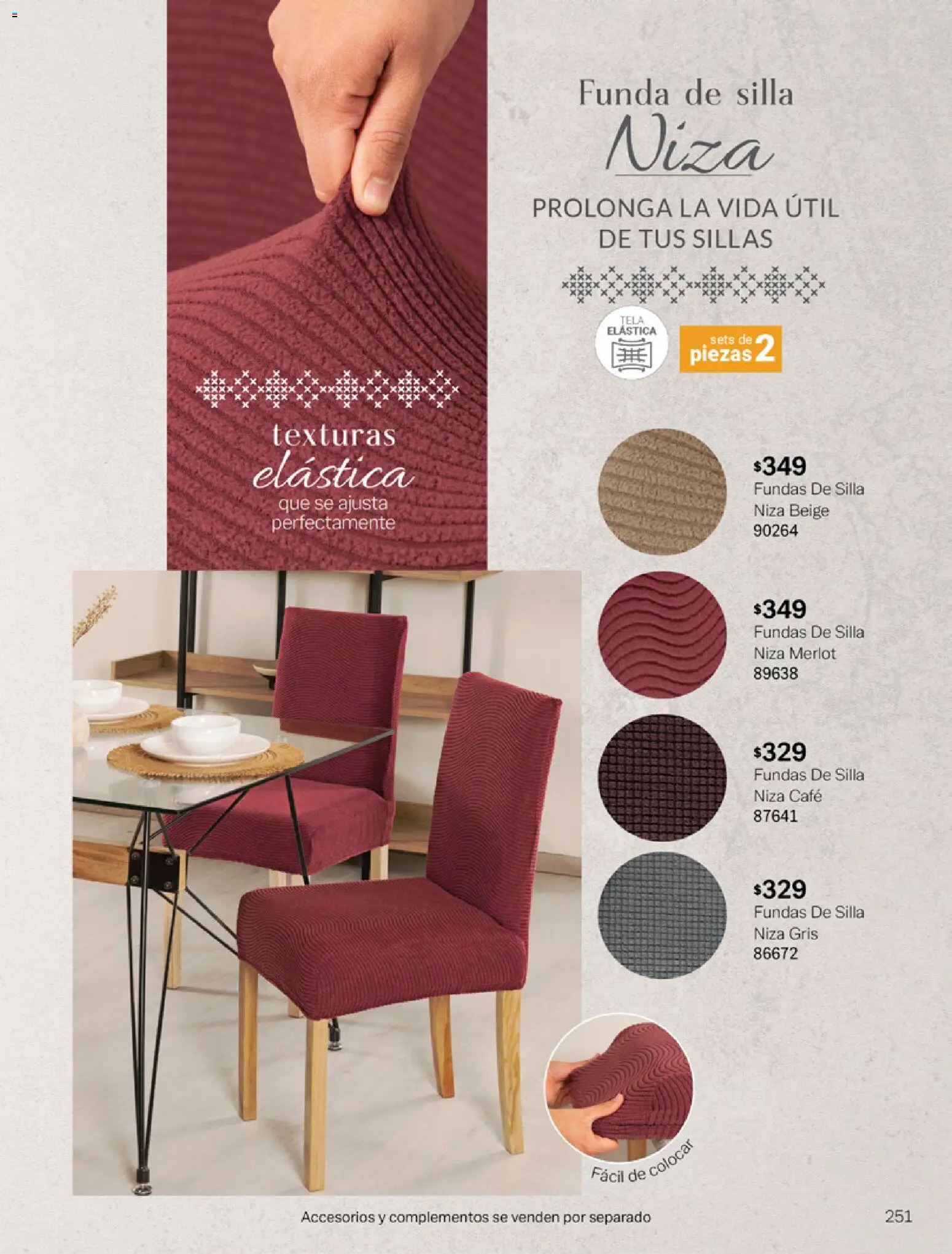 Nuevas ofertas de Vianney válidas en toda la República Mexicana desde el 06.03.2026. ¡Encuentra las mejores ofertas en Vianney catálogo Tu hogar, nuestra pasión! | Página: 253 | Productos: Silla, Café, Funda