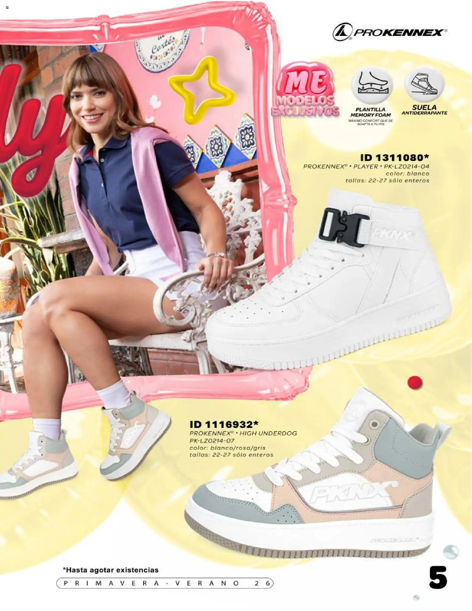 Nuevas ofertas de Price Shoes válidas en toda la República Mexicana desde el 30.03.2026. ¡Encuentra las mejores ofertas en Price Shoes catálogo Prokennex! | Página: 5