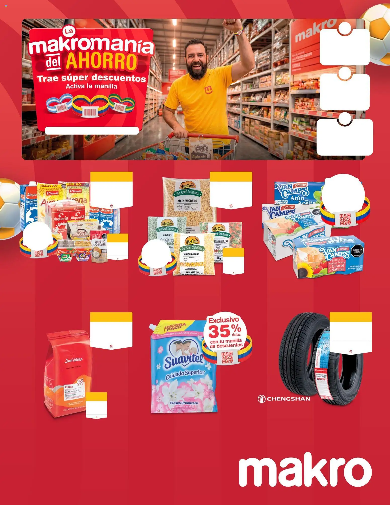 Makro revista - valida desde el 27.03.2026 | Página: 1 | Productos: Suavizante, Maiz, Suavizante de telas, Aceite