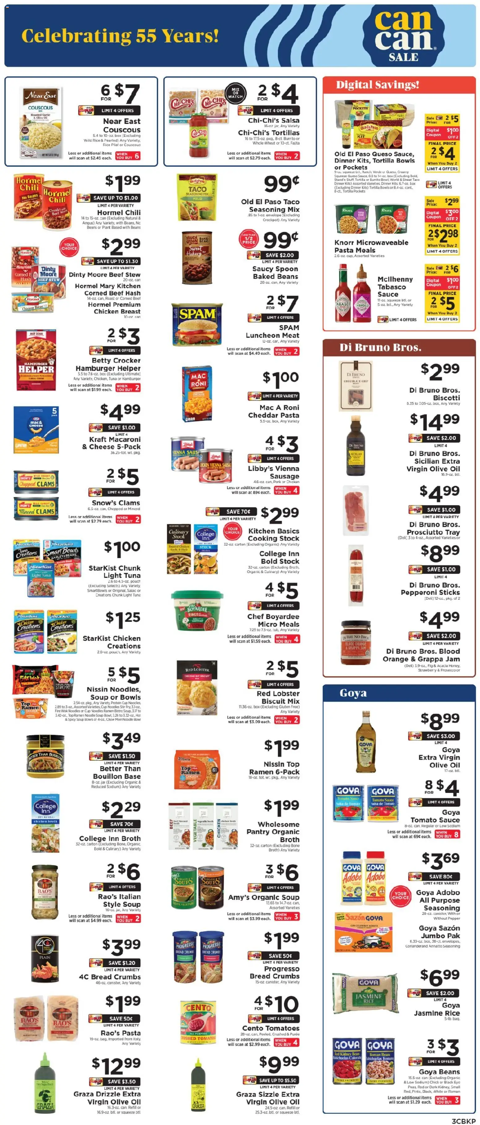 ShopRite Weekly Ad - valid from 30.12.2025 | Page: 4 | Products: Pork, Sauce, Pepper, Hot Dogs