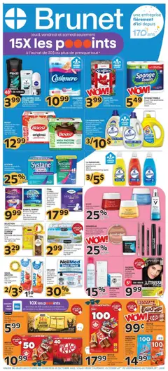 Preview of Brunet weekly flyer / circulaire from shop Brunet valid from 23.10.2025