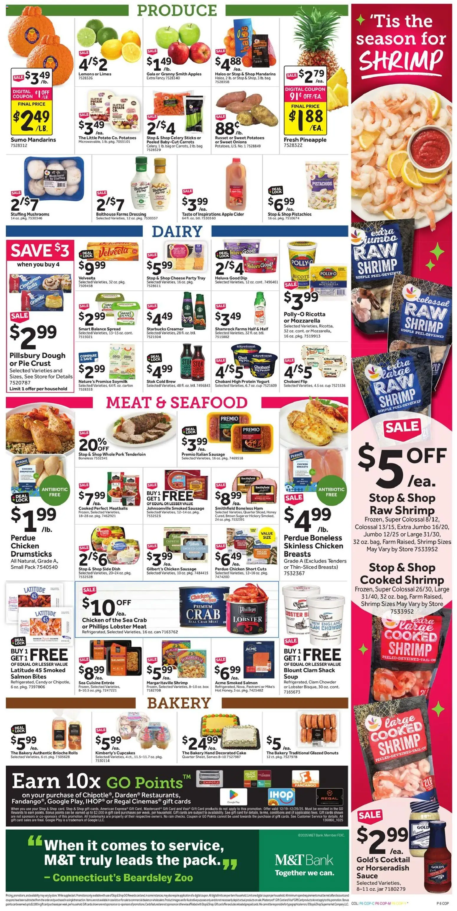 Stop & Shop Weekly Circular - CT - valid from 19.12.2025 | Page: 11 | Products: Box, Yogurt, Ham, Pineapple