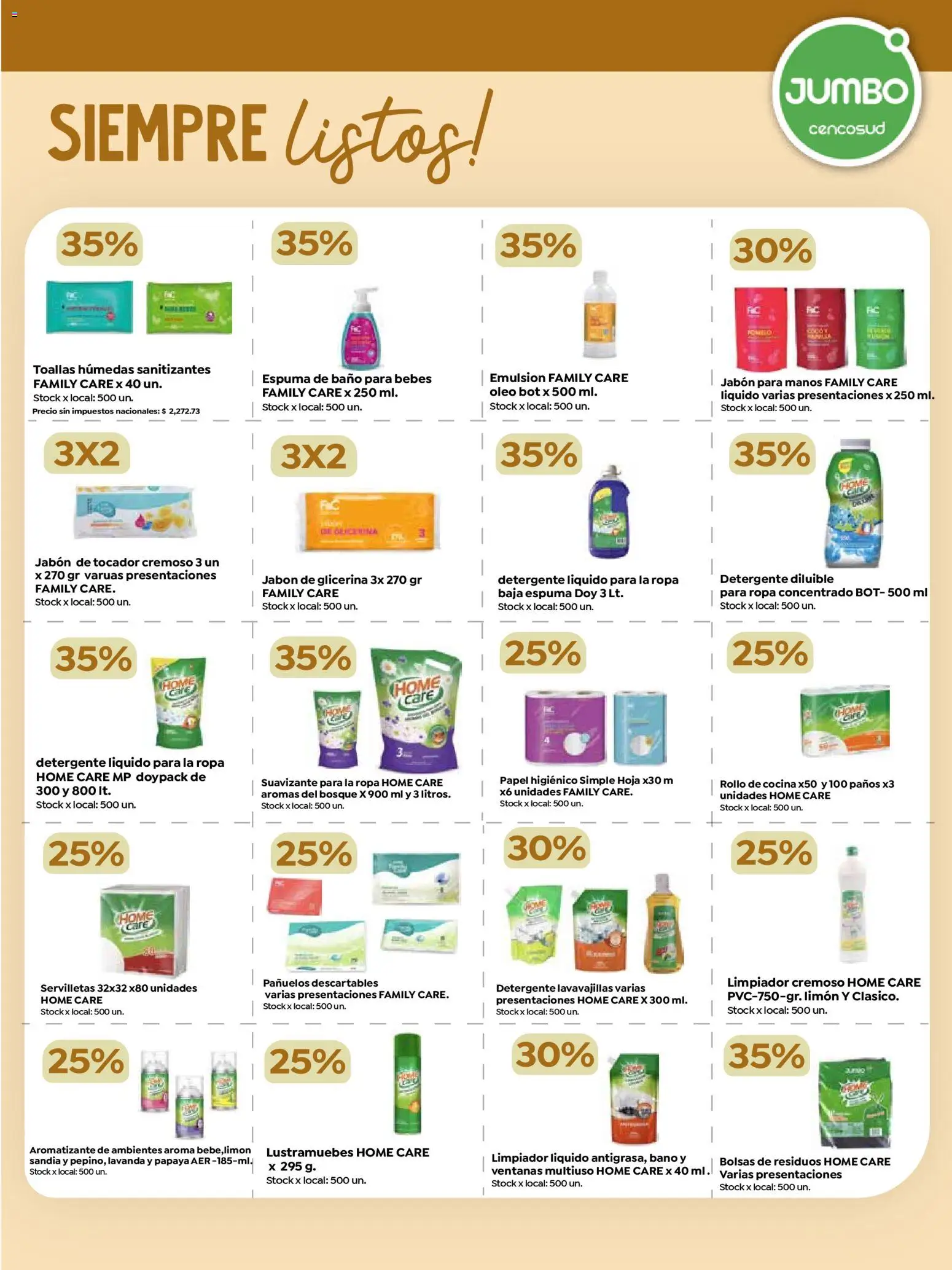 Jumbo - Especial Marcas Propias │ válido desde el 16.03.2026 | Página: 11 | Productos: Toallas, Servilletas, Limón, Suavizante