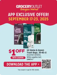 Preview of Grocery Outlet weekly ads valid from 17.09.2025