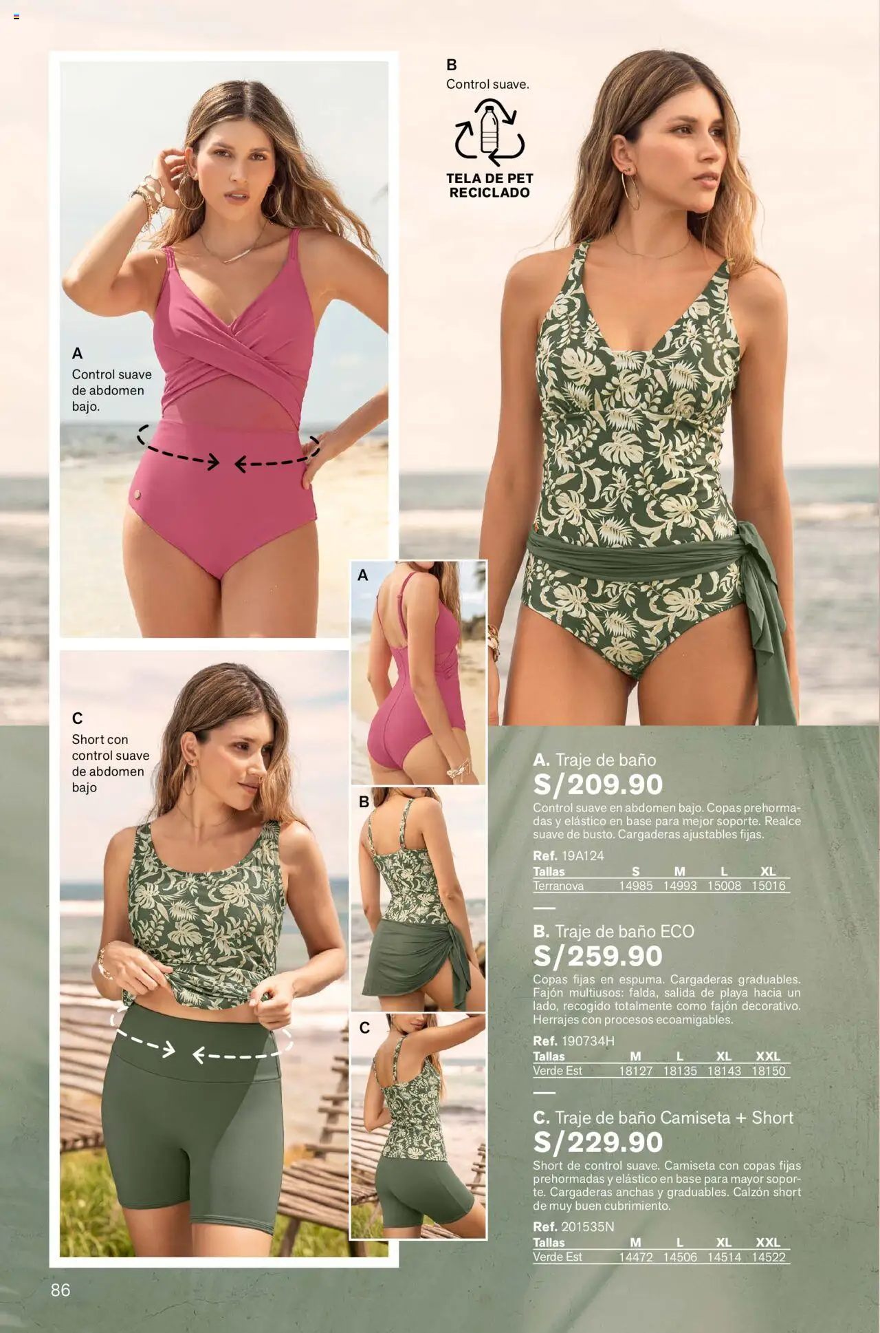 Catálogo Leonisa válido desde 04.08.2025 | Página: 86 | Productos: Baño, Traje de baño, Traje