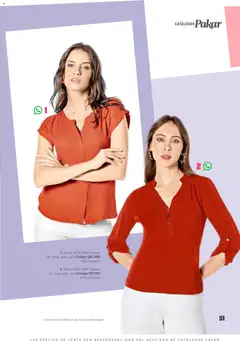 Vista previa de SC Pakar catálogo Ropa, nuevo folleto de la tienda, válido en México a partir del 30.01.2026 | Página: 51 | Productos: Blusa, Algodón