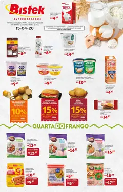 Bistek Supermercados ofertas Quarta dos Frios - Pré-Visualização do folheto da loja Bistek Supermercados, válido de 15.04.2026