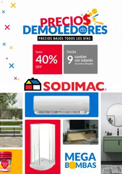Vista previa Sodimac catálogo válido desde el 13.04.2026