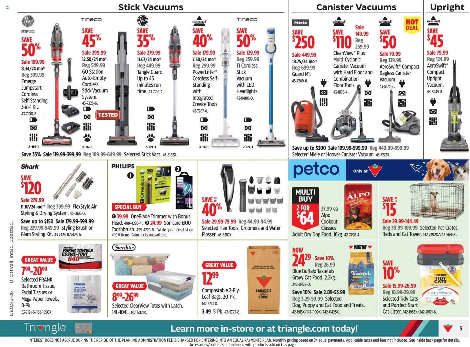 Canadian Tire flyer valid from 09.04.2026 | Page: 3 | Products: Brush