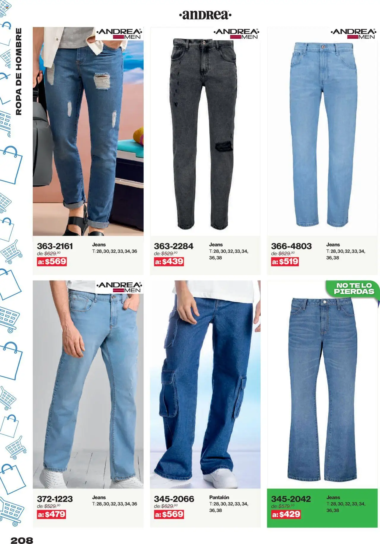 Nuevas ofertas de Andrea válidas en toda la República Mexicana desde el 10.08.2025. ¡Encuentra las mejores ofertas en Andrea - Catálogo Outlet! | Página: 208 | Productos: Ropa, Té
