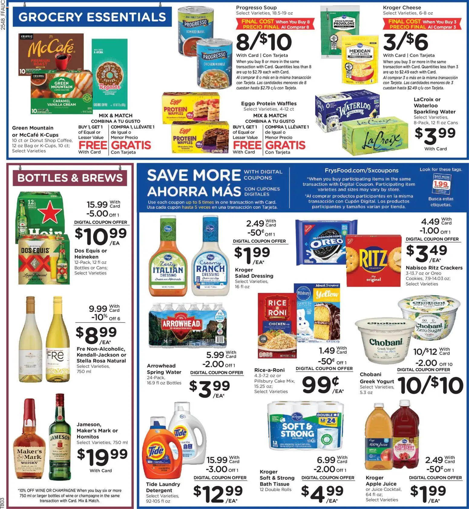 Fry's Food Weekly Ad - valid from 02.01.2026 | Page: 7 | Products: Chocolate, Water, Sugar, Chocolate Chip