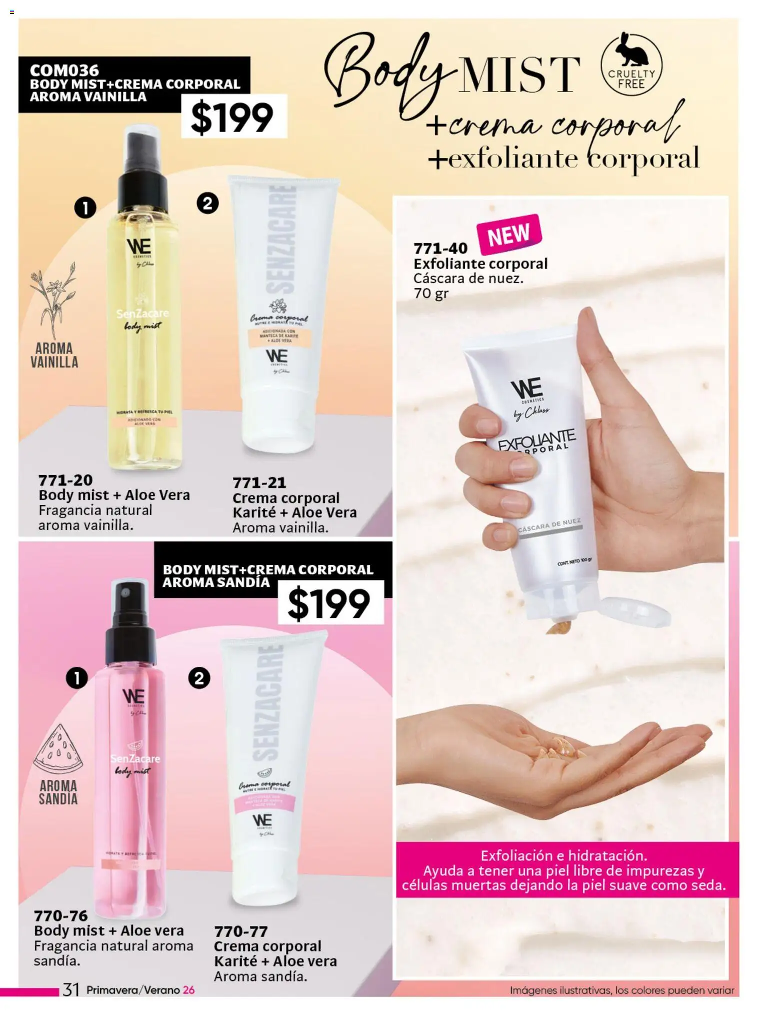 Nuevas ofertas de Cklass válidas en toda la República Mexicana desde el 02.01.2026. ¡Encuentra las mejores ofertas en Cklass catálogo Home! | Página: 73 | Productos: Crema, Body, Fragancia, Crema corporal