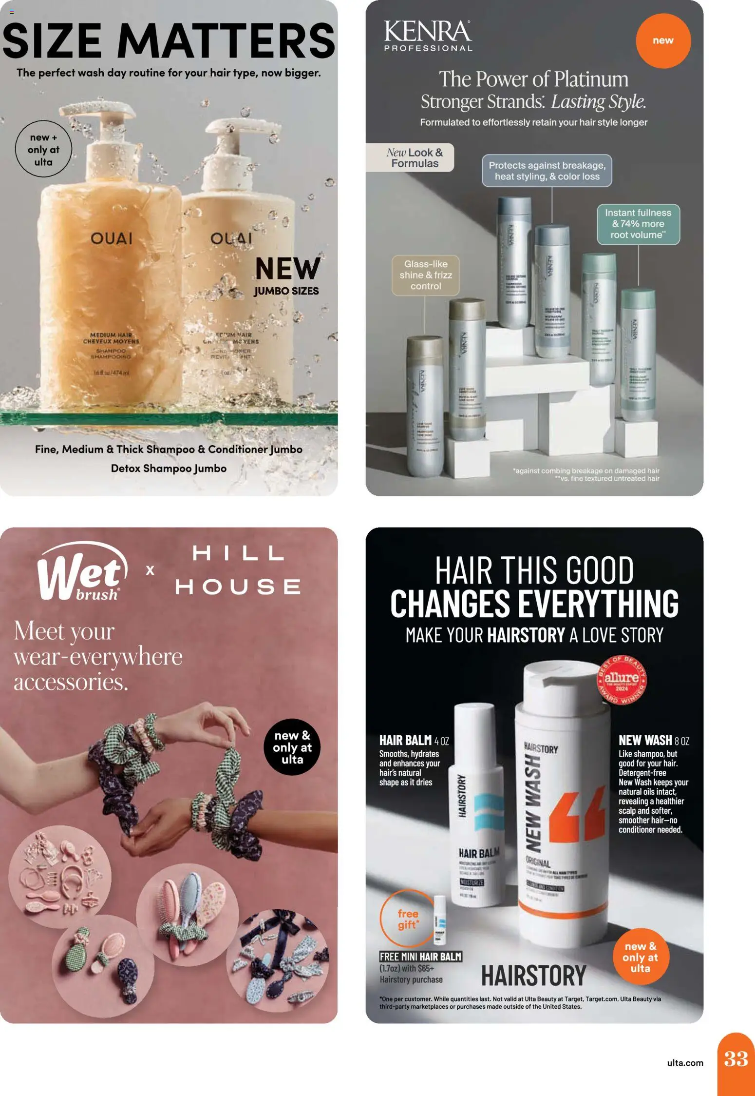 Ulta Beauty - 4.19.26 - 5.10.26 - valid from 19.04.2026 | Page: 33 | Products: Shampoo, Conditioner