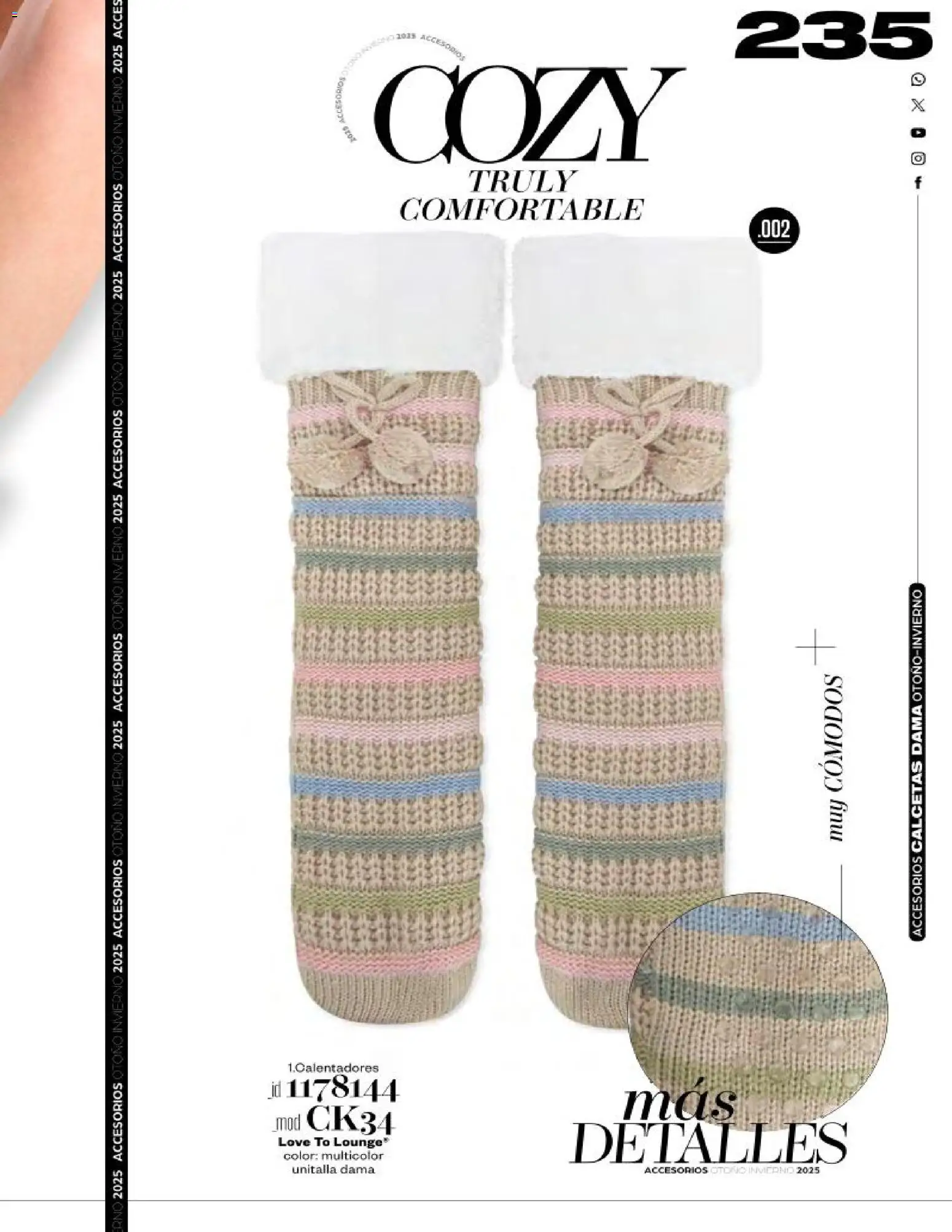 Nuevas ofertas de Price Shoes válidas en toda la República Mexicana desde el 03.11.2025. ¡Encuentra las mejores ofertas en Price Shoes catálogo Accesorios! | Página: 235 | Productos: Calcetas