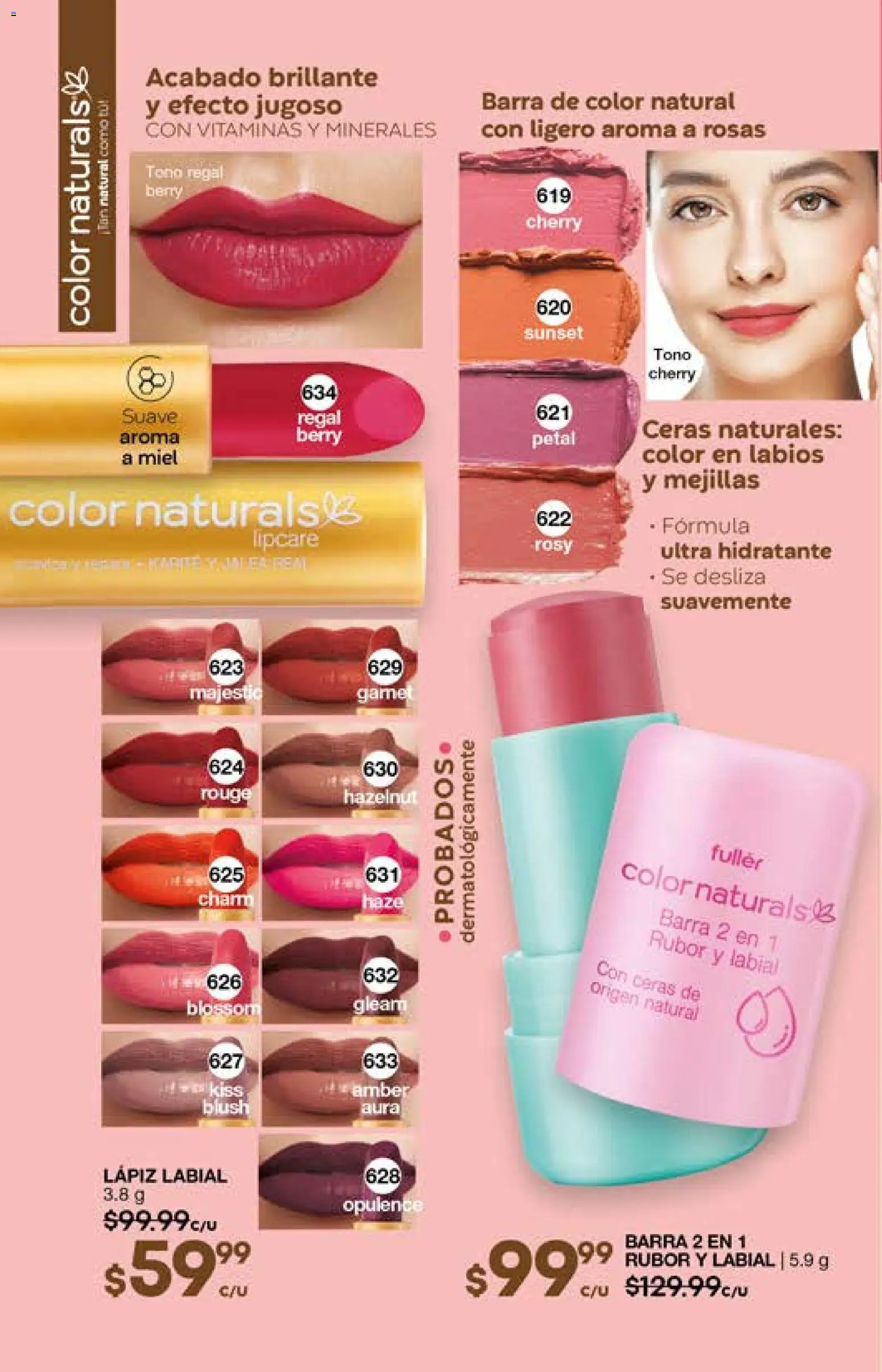 Nuevas ofertas de Fuller válidas en toda la República Mexicana desde el 29.04.2026. ¡Encuentra las mejores ofertas en Fuller campaña 2 2026! | Página: 186 | Productos: Vitaminas, Barra, Rubor, Lápiz labial