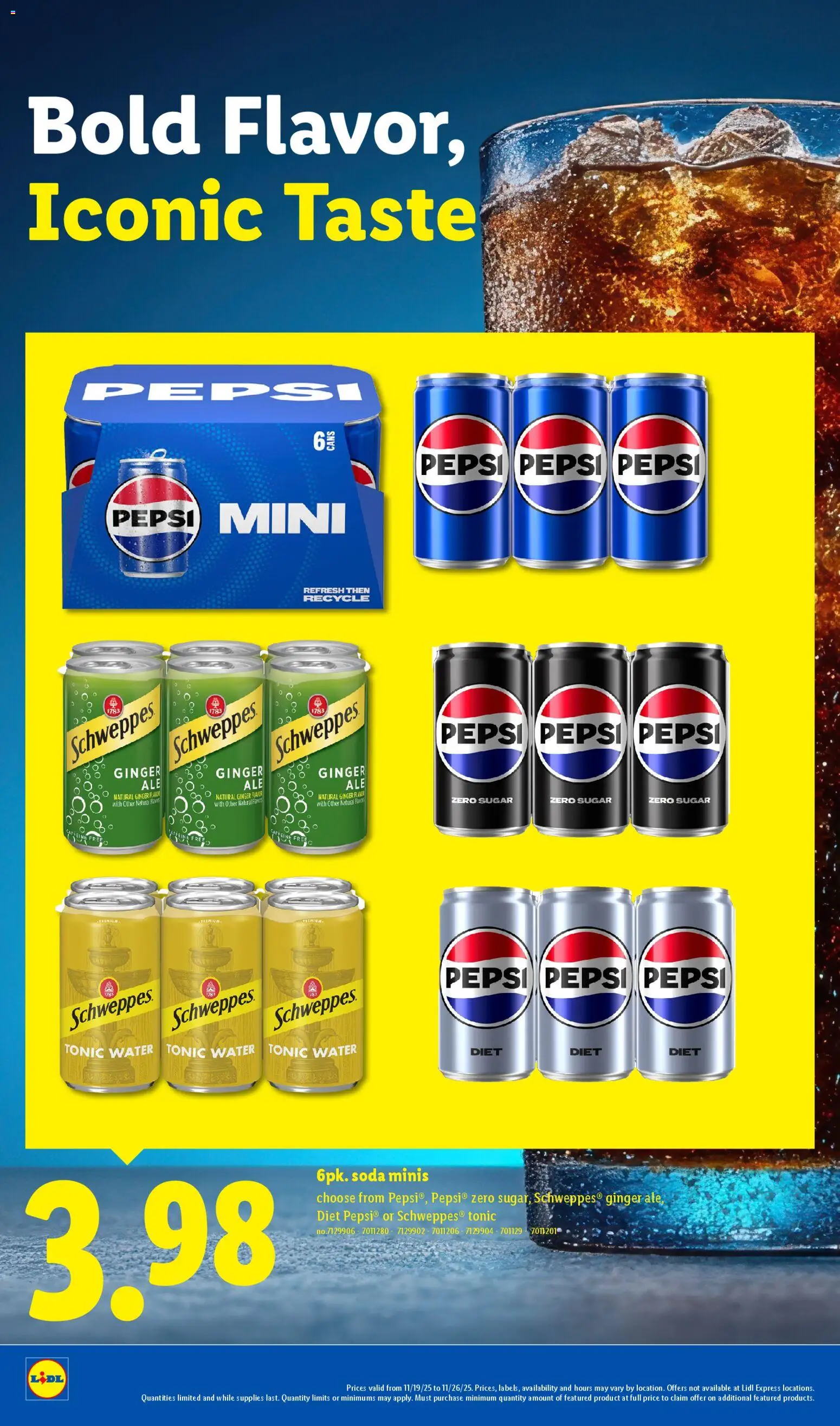 Lidl Early Black Friday - valid from 19.11.2025 | Page: 22 | Products: Ginger, Water, Sugar