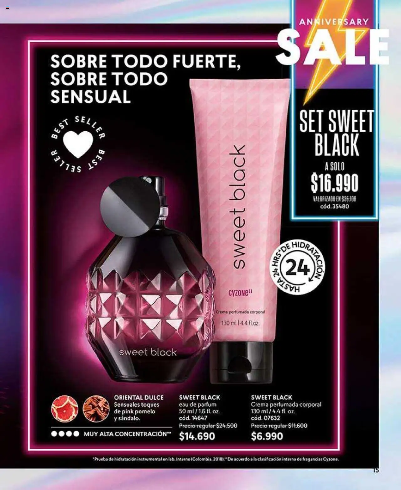Catálogo CyZone Campaña 10 │ válido desde el 02.06.2025 | Página: 15 | Productos: Sobre, Crema