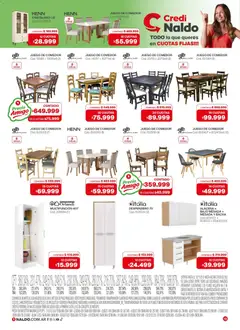 Vista previa Naldo catálogo válido desde el 12.11.2025 | Página: 13 | Productos: Juego de comedor, Alacena, Sobre, Bacha