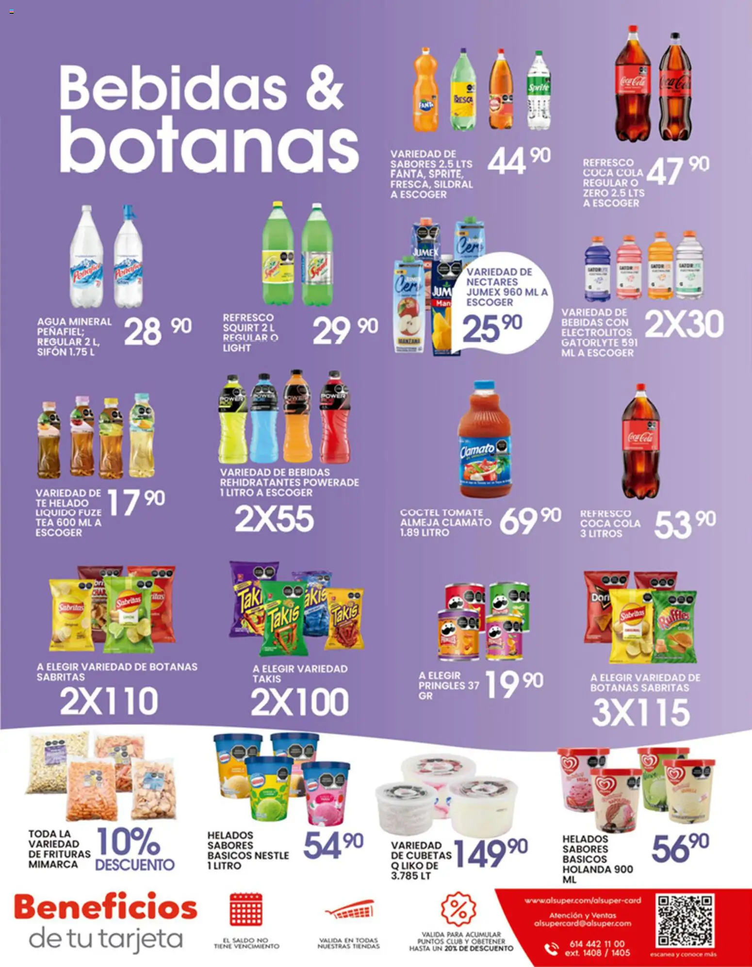 Nuevas ofertas de Alsuper válidas en toda la República Mexicana desde el 24.04.2026. ¡Encuentra las mejores ofertas en Alsuper folleto! | Página: 7 | Productos: Tomate, Manzana, Helado, Té