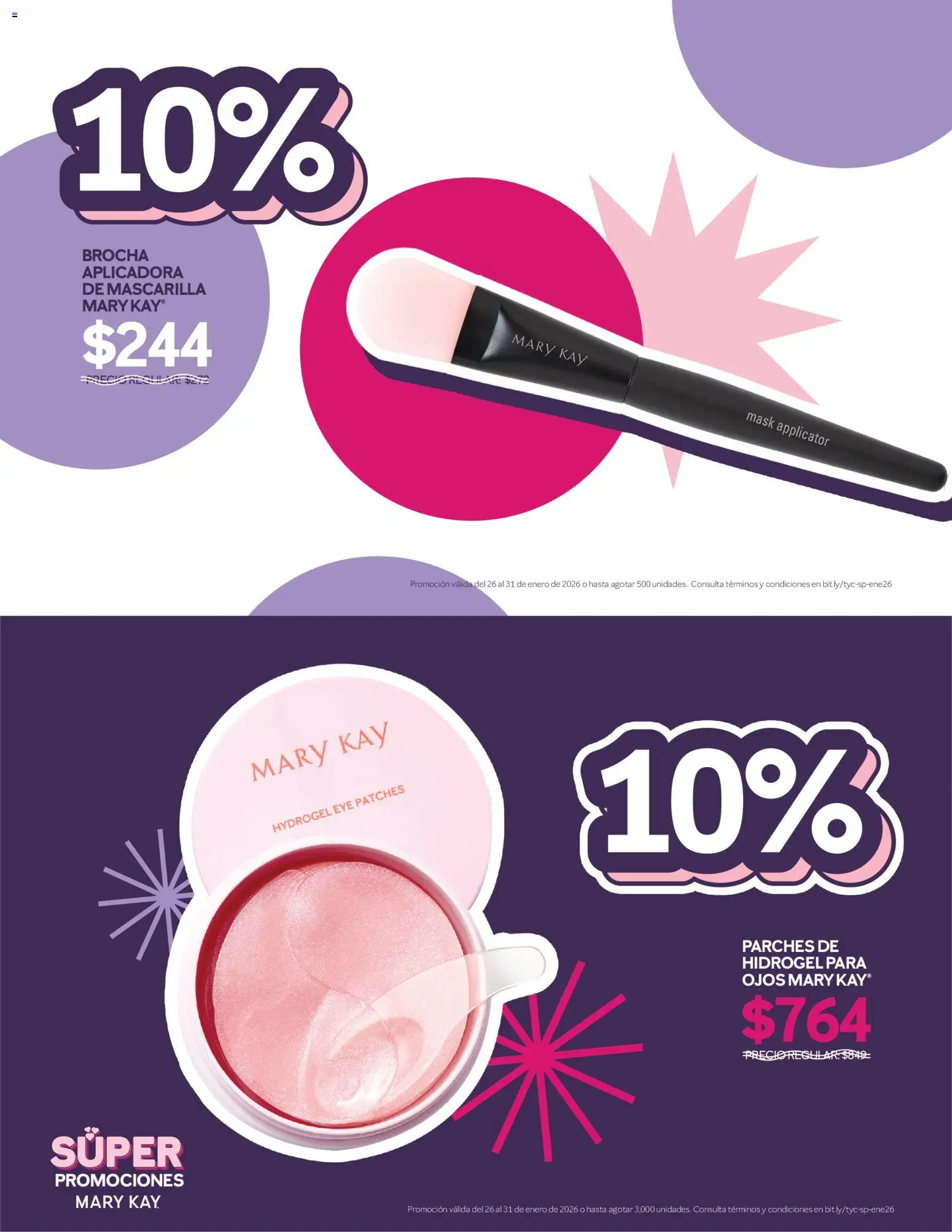 Nuevas ofertas de Mary Kay válidas en toda la República Mexicana desde el 26.01.2026. ¡Encuentra las mejores ofertas en Mary Kay catálogo! | Página: 5 | Productos: Mascarilla