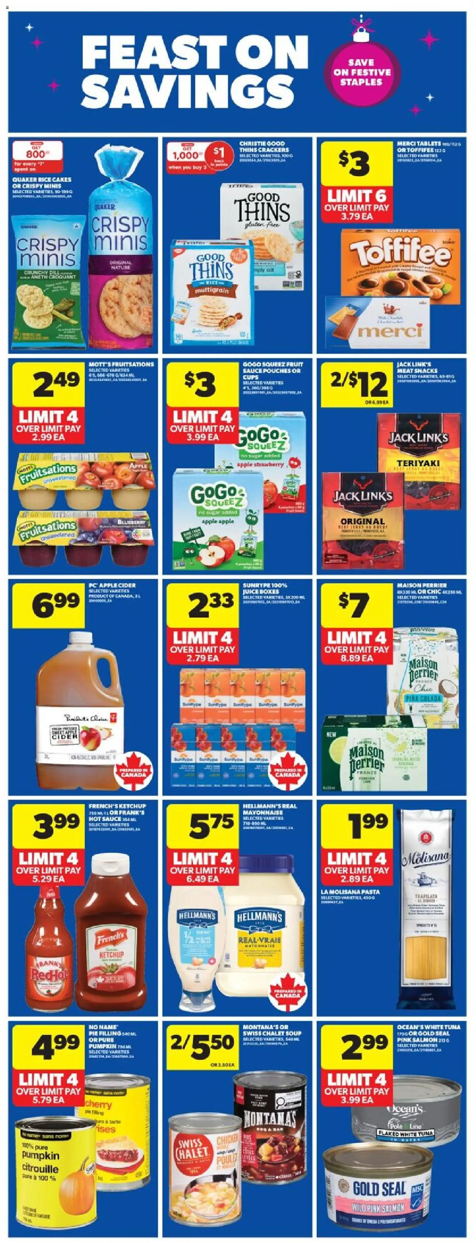 Real Canadian Superstore flyer valid from 30.10.2025 | Page: 21 | Products: Rice, Ketchup, Pumpkin, Chicken