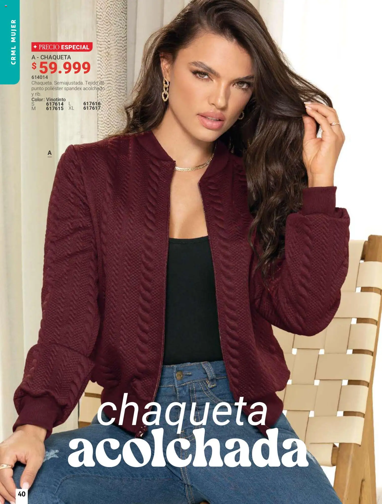 Carmel revista - valida desde el 01.05.2026 | Página: 40 | Productos: Chaqueta