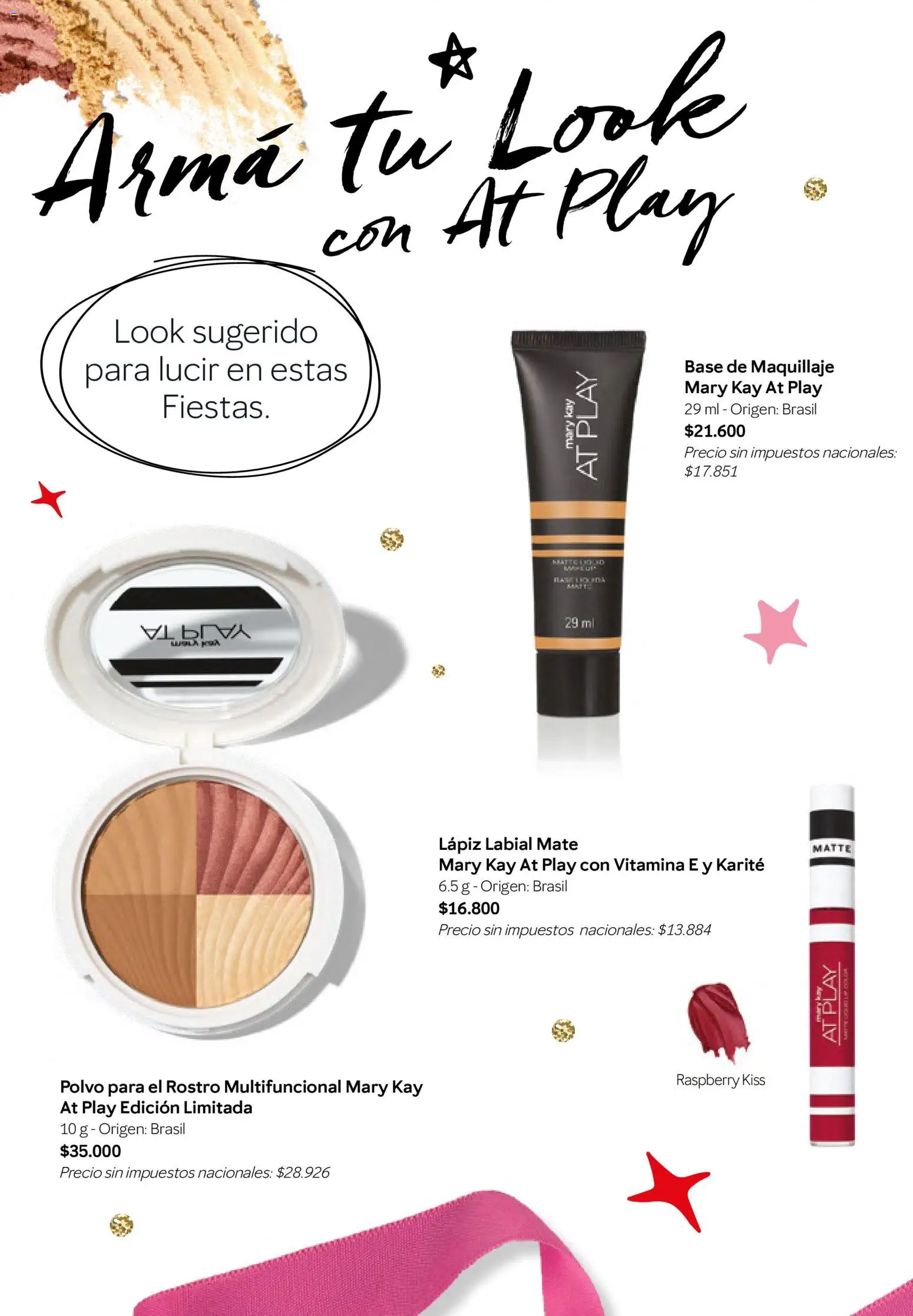 Mary Kay catálogo │ válido desde el 01.11.2025 | Página: 14 | Productos: Mate, Maquillaje, Polvo, Lápiz labial