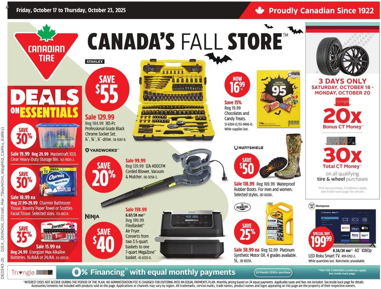 Canadian Tire flyer valid from 17.10.2025 | Page: 4 | Products: Socket