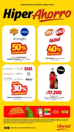 Vista previa Hipermercado Libertad - Hiper ahorro válido desde el 05.02.2026