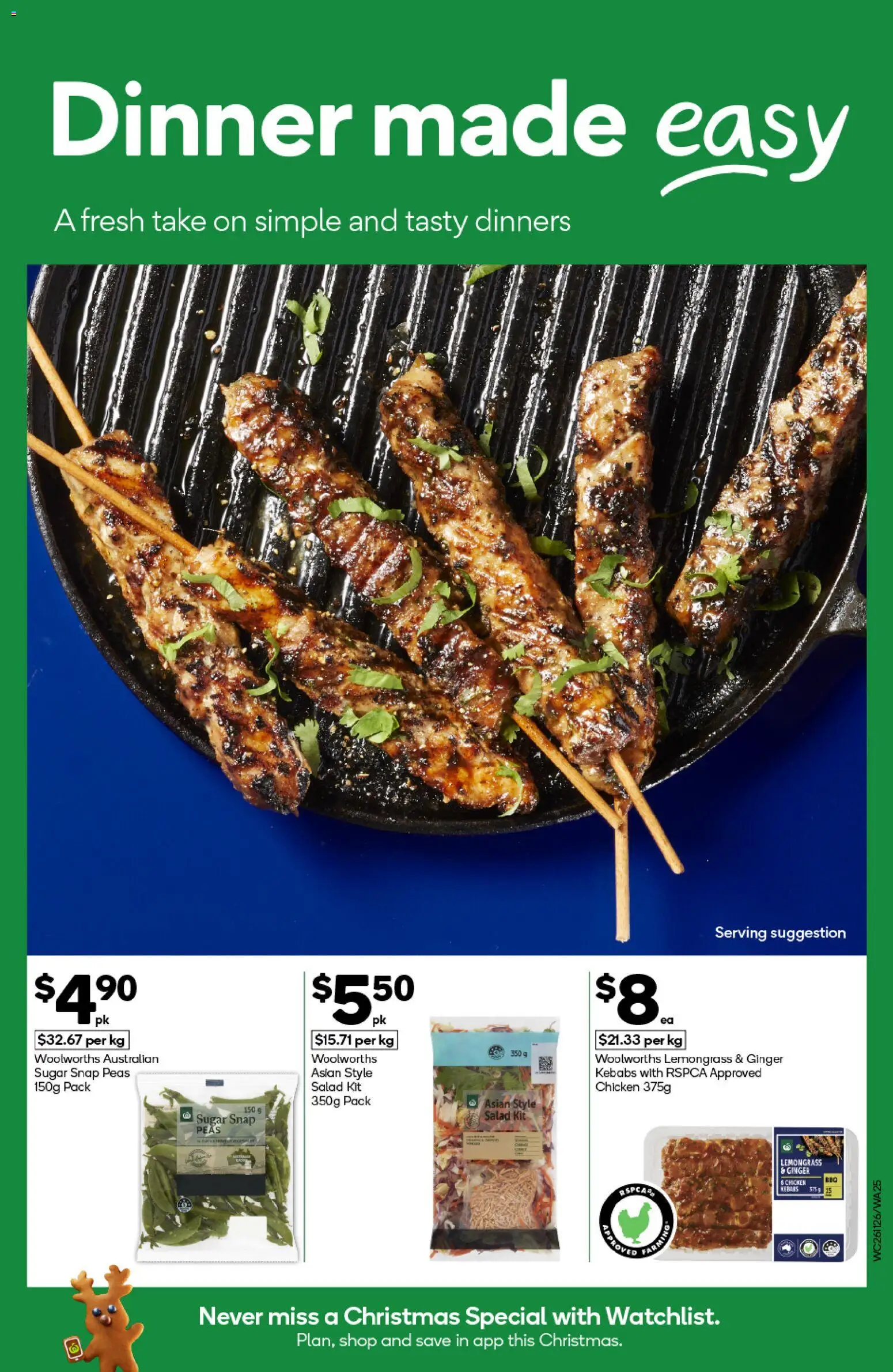 Woolworths catalogue - valid from 26.11.2025 | Page: 25 | Products: Ginger, Chicken, Salad, Sugar