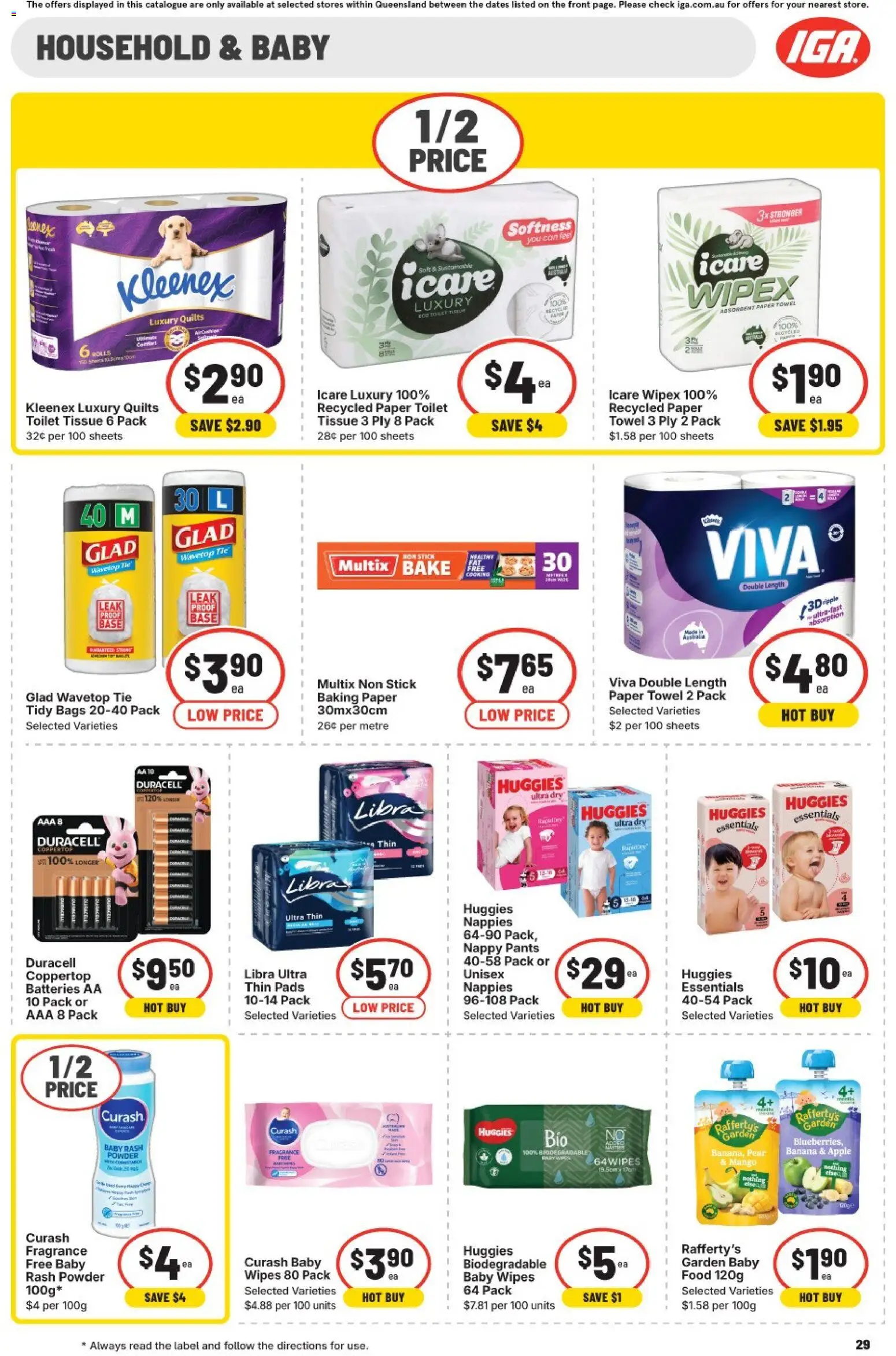 IGA catalogue - valid from 24.12.2025 | Page: 32 | Products: Household, Fragrance, Mango, Blueberries