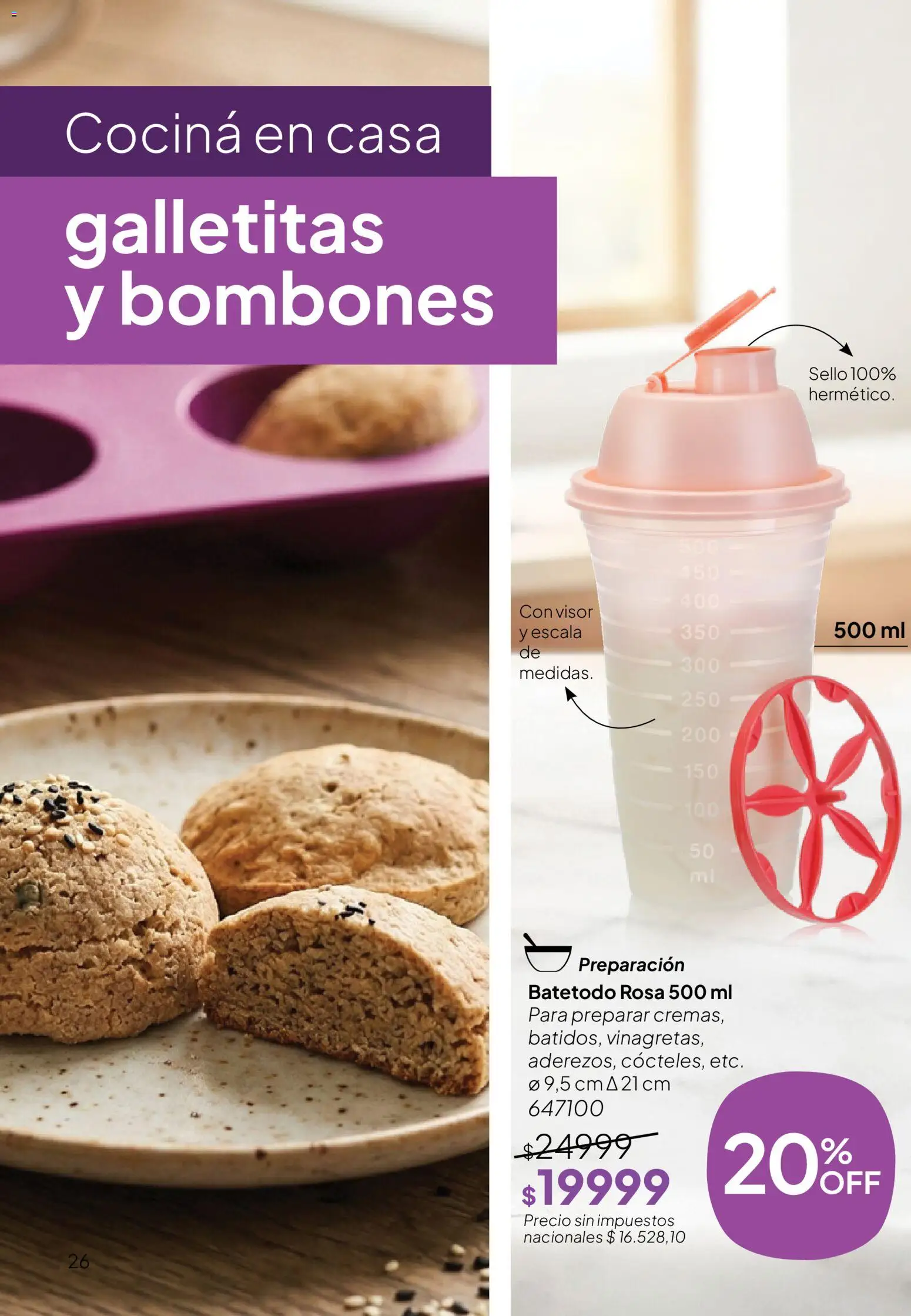Tupperware Folleto │ válido desde el 28.04.2026 | Página: 27 | Productos: Cocina, Galletitas, Bombones