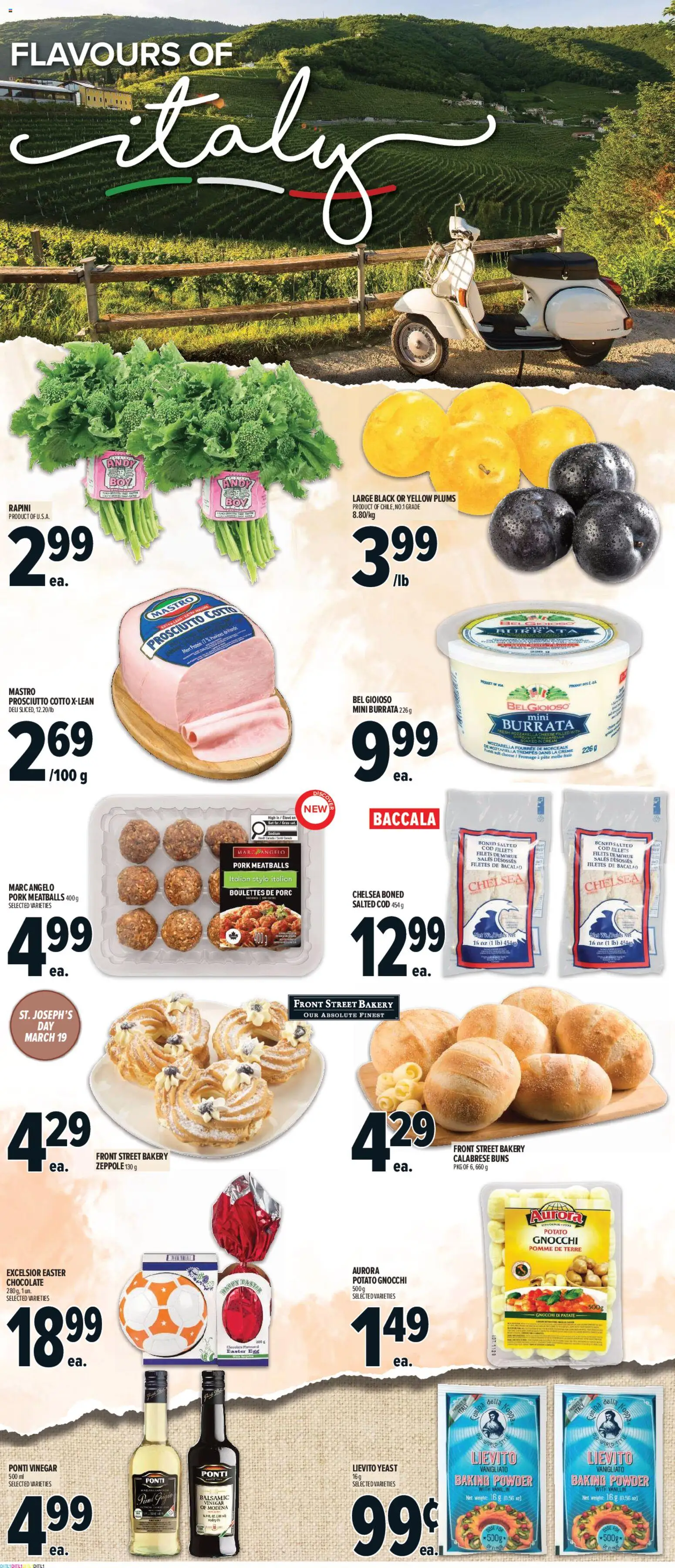 Metro flyer valid from 19.03.2026 | Page: 9 | Products: Cream, Bakery, Powder, Chocolate
