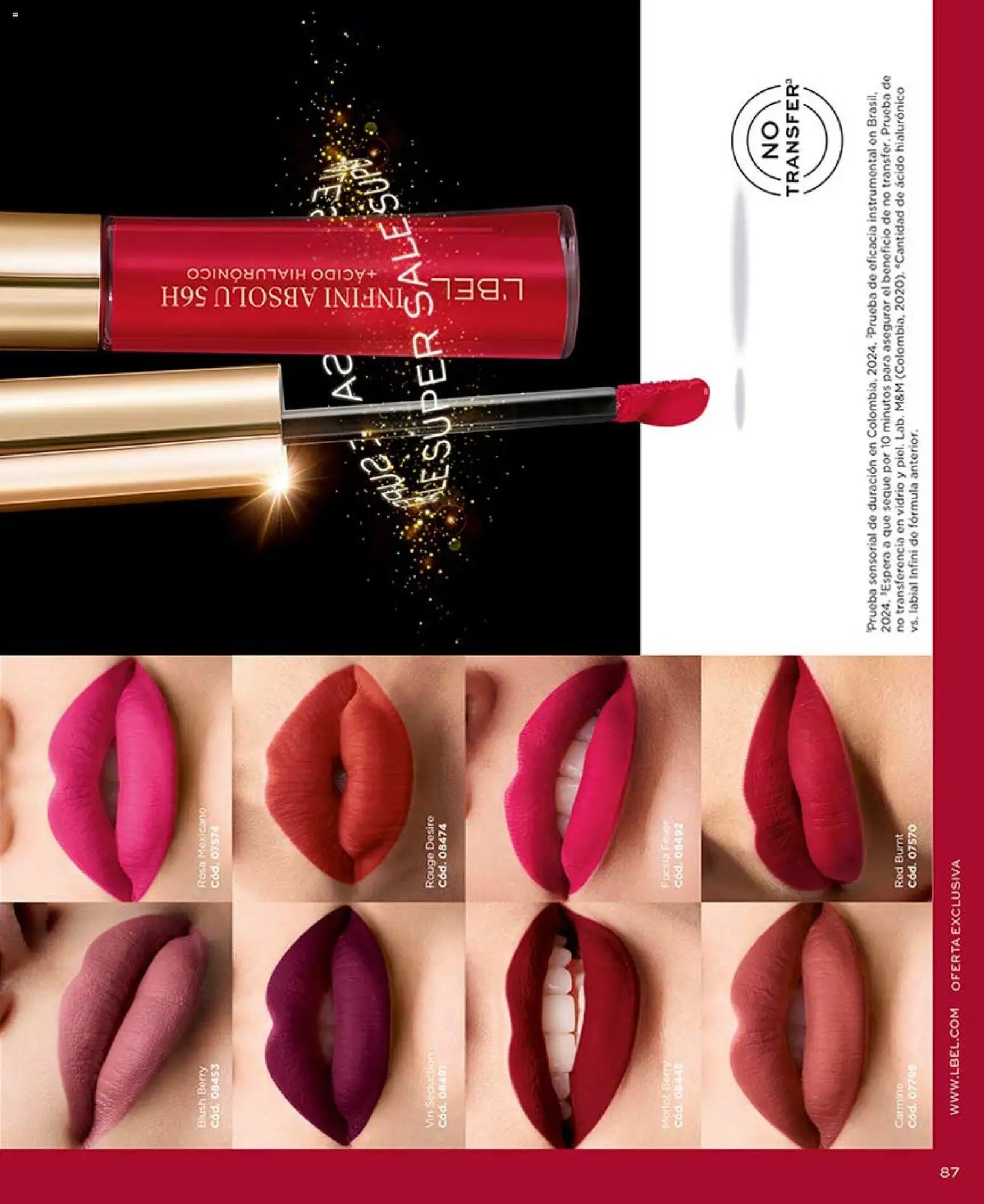 L'Bel Campaña 8 │ válido desde el 29.04.2026 | Página: 89 | Productos: Labial