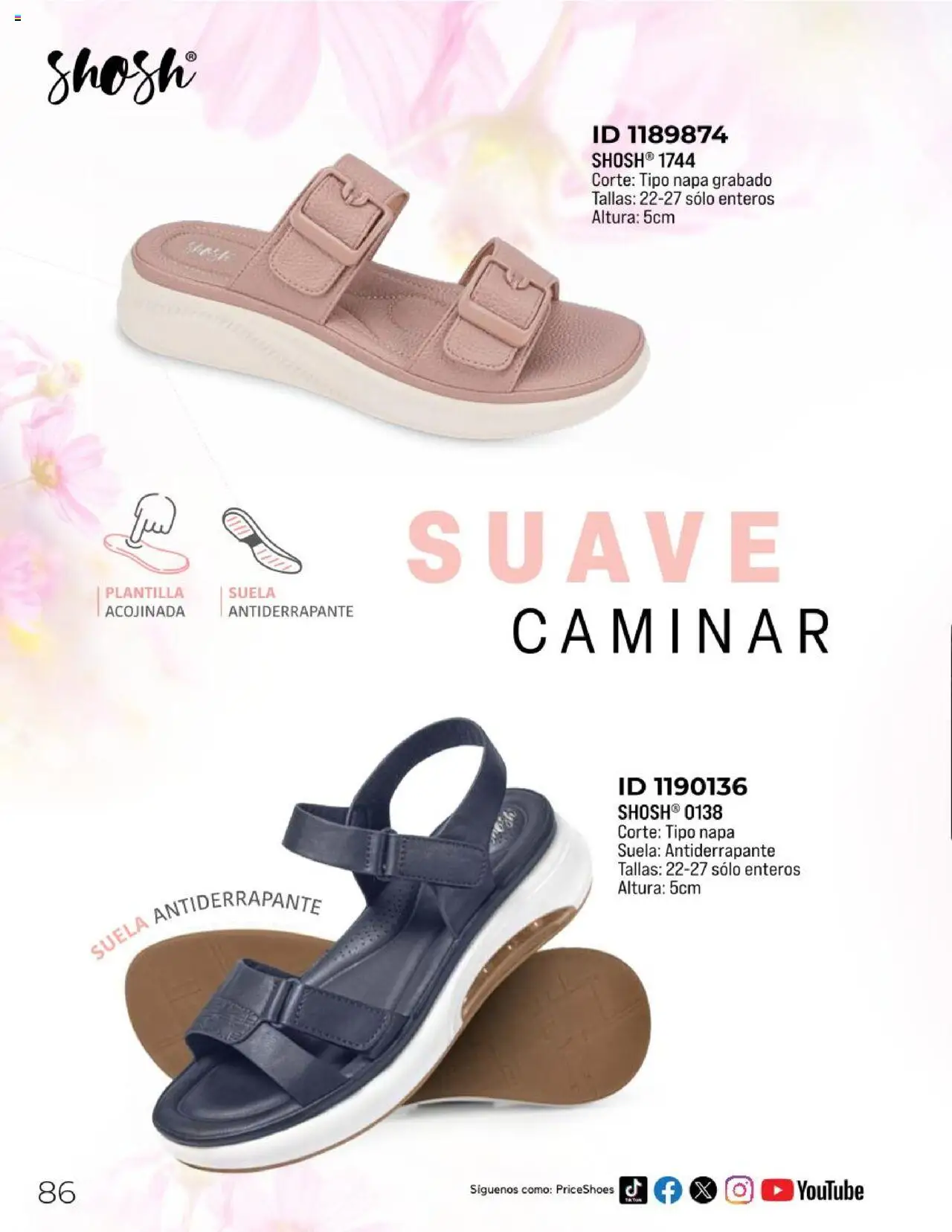 Nuevas ofertas de Price Shoes válidas en toda la República Mexicana desde el 10.02.2025. ¡Encuentra las mejores ofertas en Price Shoes catálogo Confort! | Página: 86