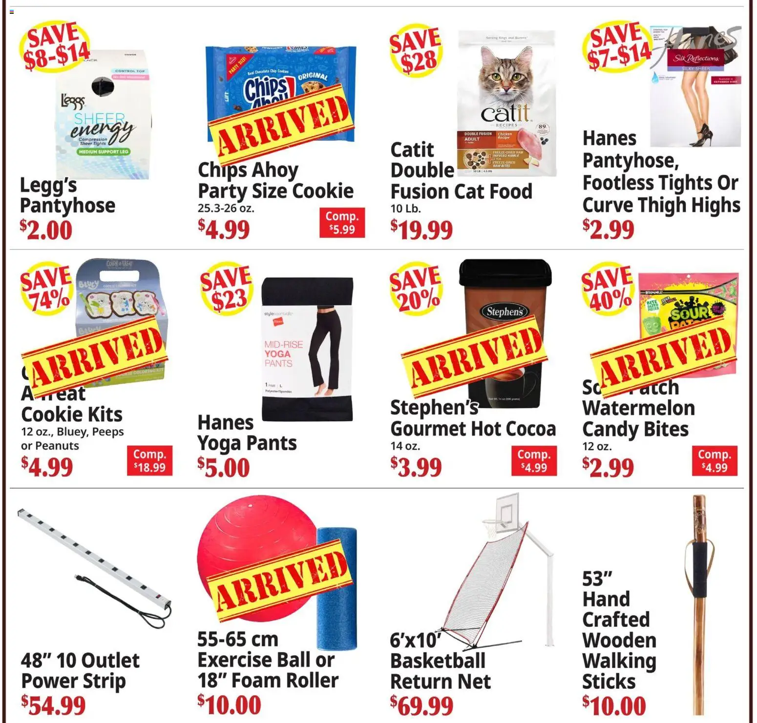 Ocean State Job Lot Ad - valid from 09.04.2026 | Page: 4 | Products: Chips, Cookies, Tights, Chocolate Chip