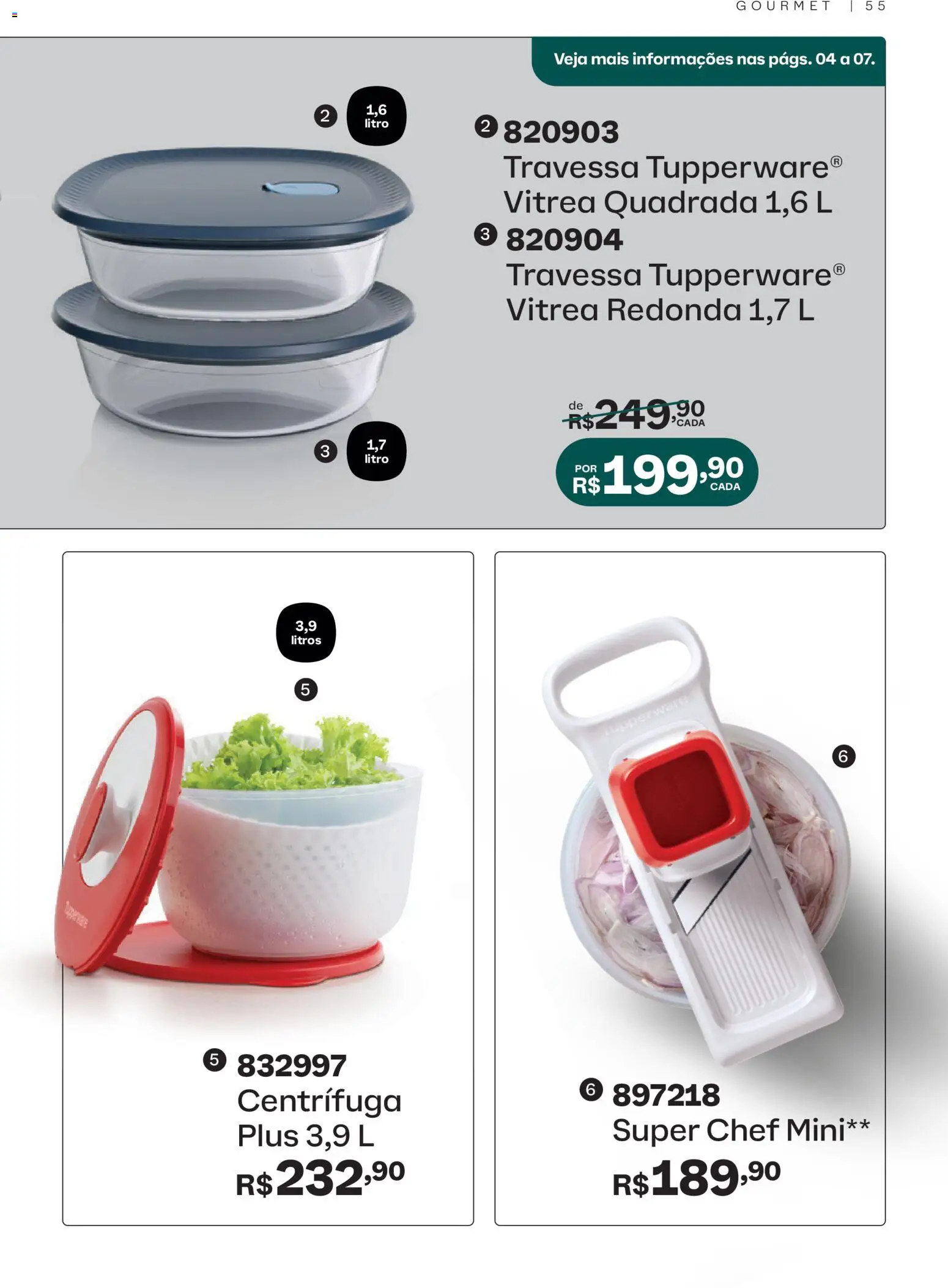 Tupperware Folheto - válido de 01.12.2025 | Página: 55 | Produtos: Travessa