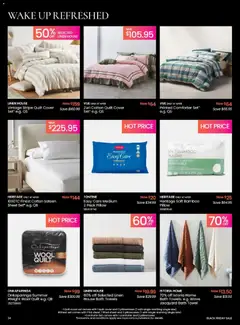 Preview of Myer Black Friday - valid from 17.11.2025 | Page: 34 | Products: Bath, Linen, Towels, Weight