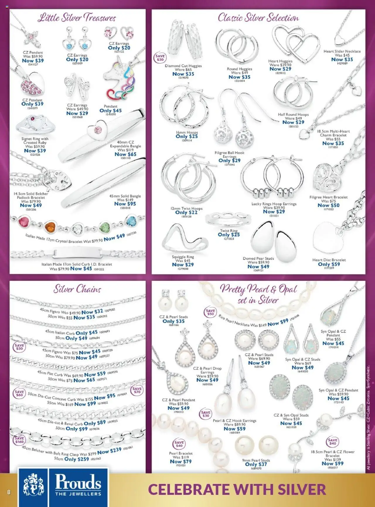 Prouds The Jewellers catalogue - valid from 30.06.2025 | Page: 8 | Products: Bracelet, Jewellery, Rice, Pear