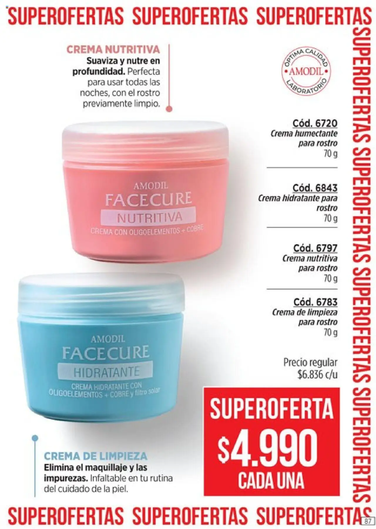 Catálogo Amodil Campaña 14 │ válido desde el 19.08.2025 | Página: 87 | Productos: Maquillaje, Crema de limpieza, Crema
