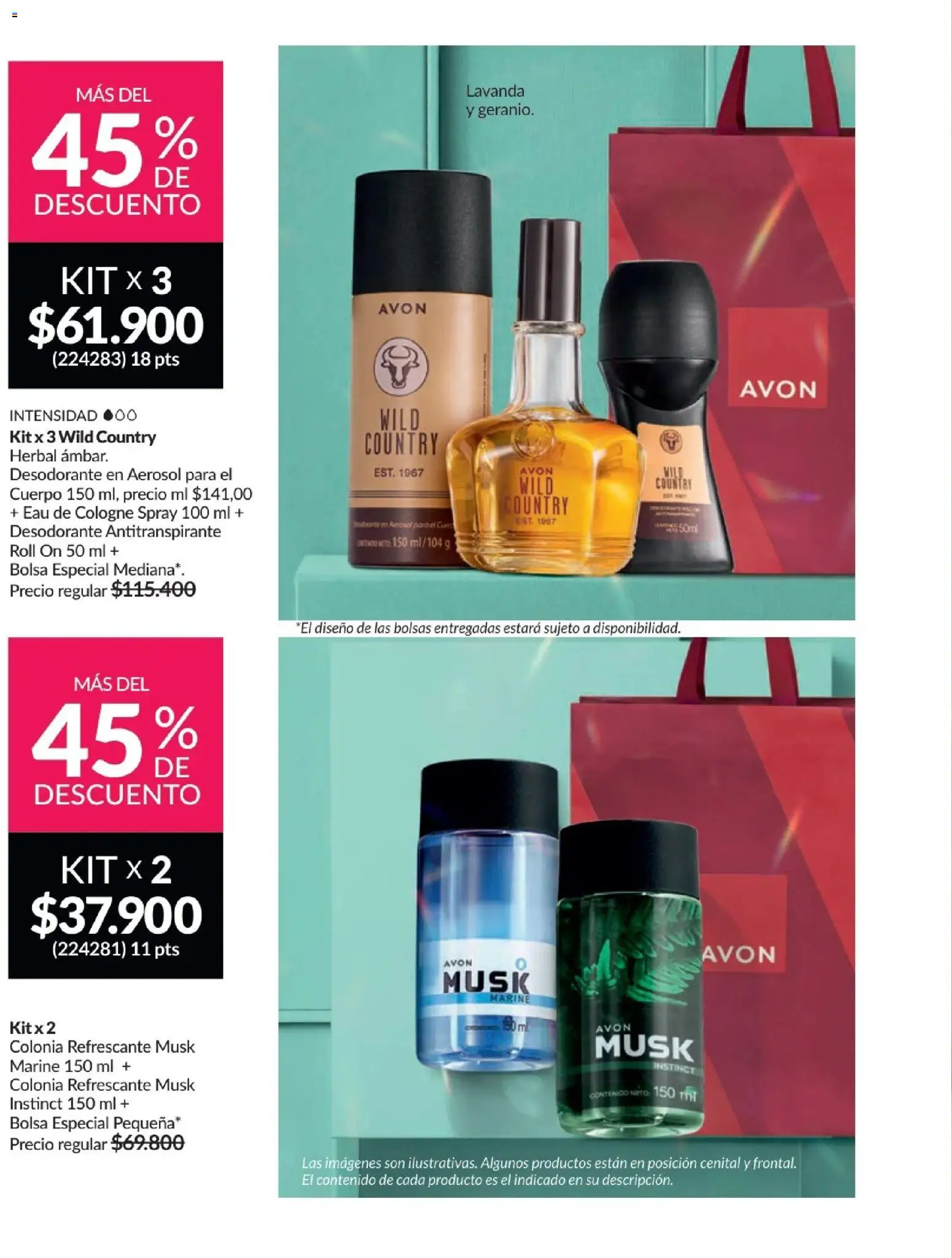 Avon revista - valida desde el 01.12.2025 | Página: 28 | Productos: Bolsa, Desodorante, Antitranspirante