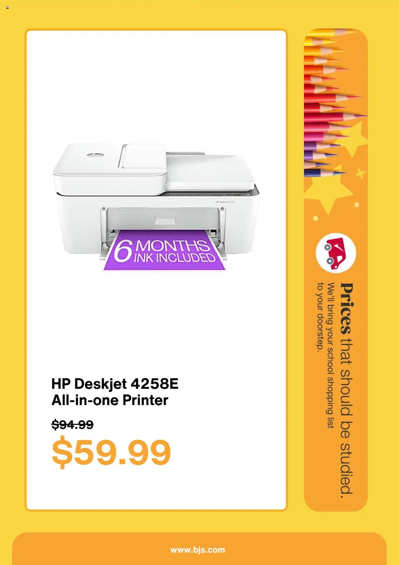 BJ's Weekly Ad - valid from 04.08.2025 | Page: 3 | Products: Ink, Printer