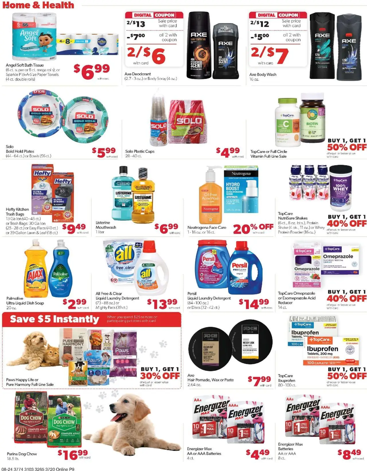 Family Fare Weekly Ad - IA - valid from 24.08.2025 | Page: 13 | Products: Vitamin, Soap, Detergent, Cap