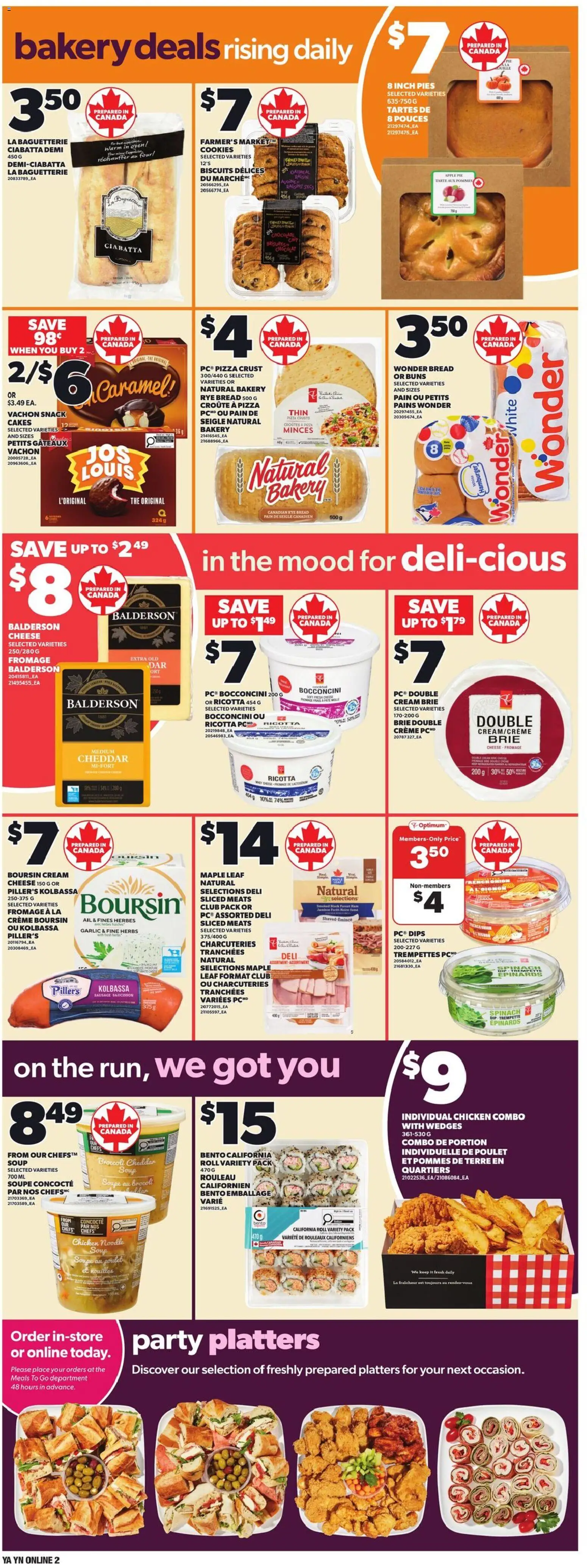 Independent Grocer flyer valid from 05.03.2026 | Page: 4 | Products: Cream, Bakery, Cheese, Bread