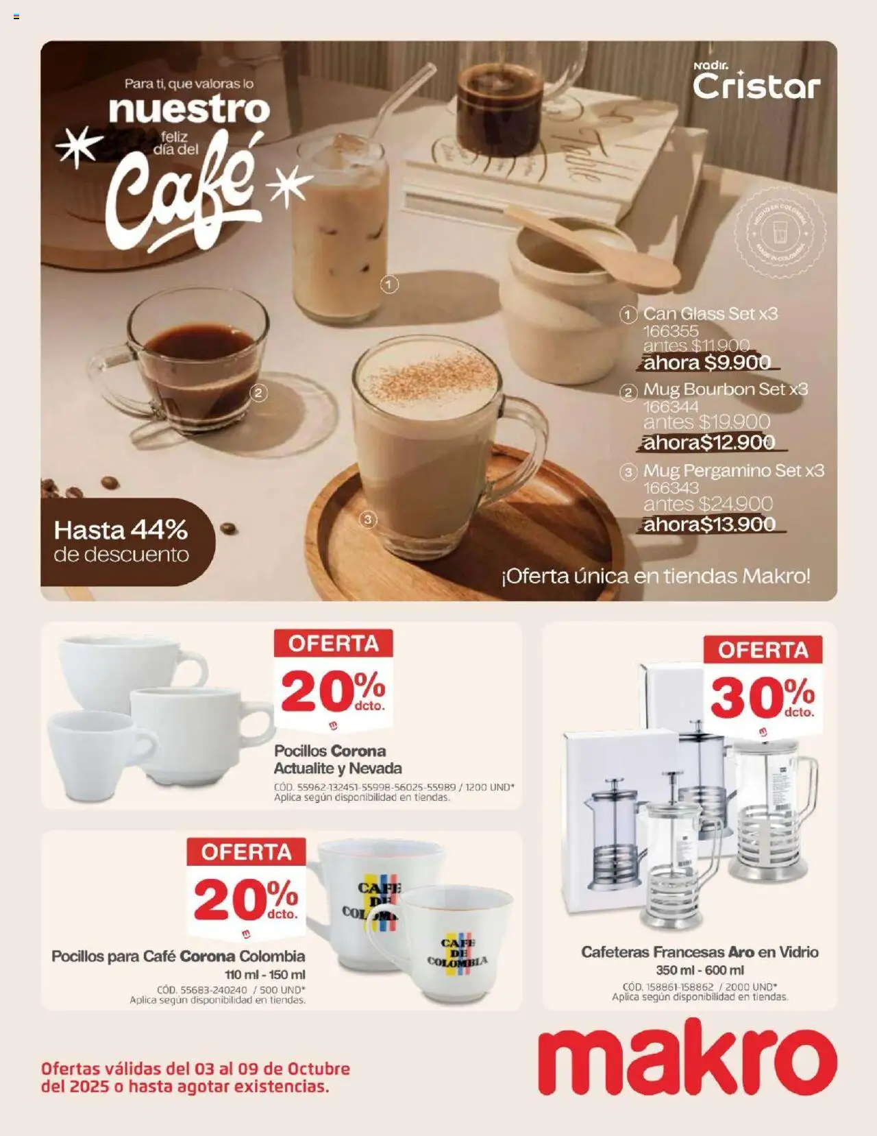 Makro revista - valida desde el 03.10.2025 | Página: 4 | Productos: Café