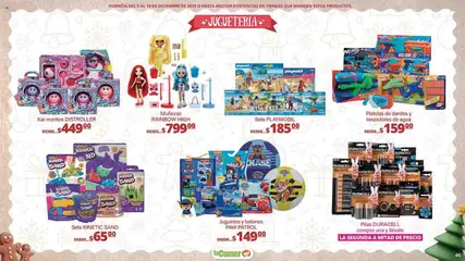 Vista previa de La Comer folleto Felices Fiestas, nuevo folleto de la tienda, válido en México a partir del 05.12.2025 | Página: 46 | Productos: Agua, Pilas
