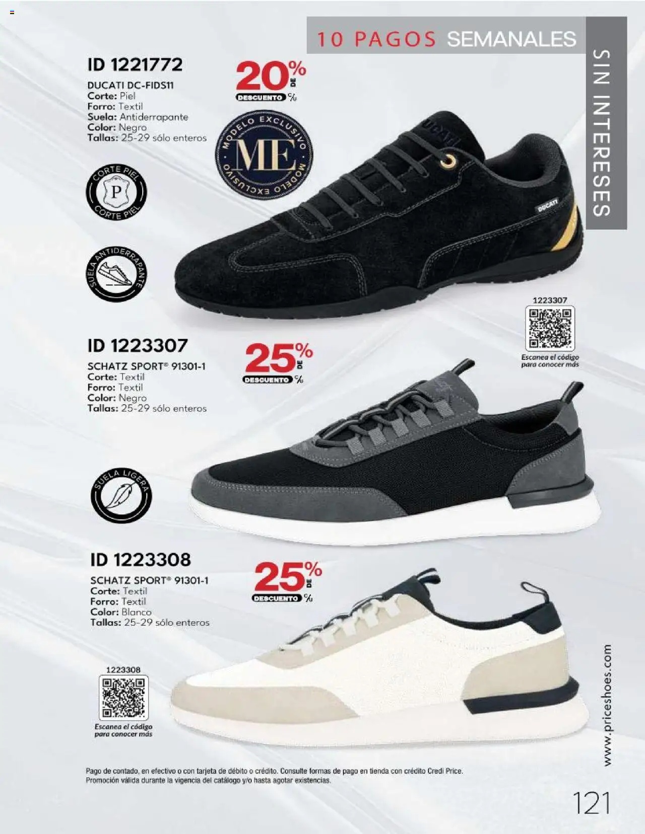 Nuevas ofertas de Price Shoes válidas en toda la República Mexicana desde el 14.10.2025. ¡Encuentra las mejores ofertas en Price Shoes - Catálogo - 10 Pagos sin Intereses! | Página: 121